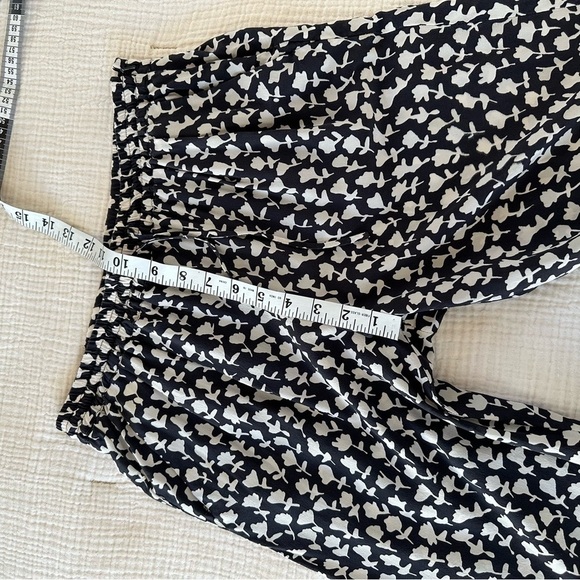 MaxMara 100% Silk Jogger Trousers Size US 8 - Picture 10 of 11